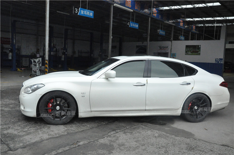 英菲尼迪Q70l后輪剎車升級(jí)進(jìn)口AP8530剎車套件【廣州賽驅(qū)】