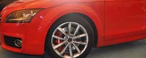 奧迪TT 2.0T改裝專用英國(guó)AP5200剎車套裝，實(shí)拍安裝詳細(xì)過程