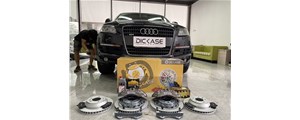 圖文案例|奧迪Q7升級(jí)Brembo R6套裝后改加大盤