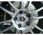 銳志剎車升級(jí)改裝AP5200剎車大四活塞卡鉗 原裝位安裝剎車鮑魚