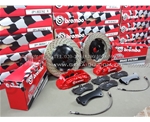 brembo卡宴六活塞剎車套裝意大利原裝正品 適用于奔馳、君威、銳志等車