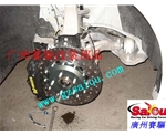 新福克斯改裝剎車配置  ?？怂垢母偧及鍭P剎車  新福克斯換300MM剎車盤